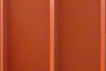 ALU Dachplatte: 450 x 1000 mm lackiert  RAL 3016