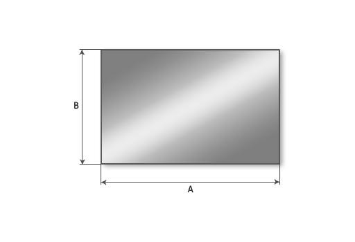 Aluminiumblech - 1 mm, 10 x 10 cm online kaufen